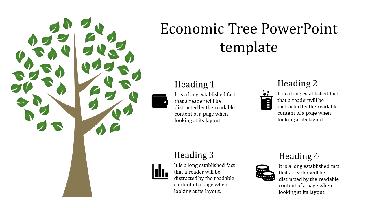 tree powerpoint template-Economic Tree powerpoint template